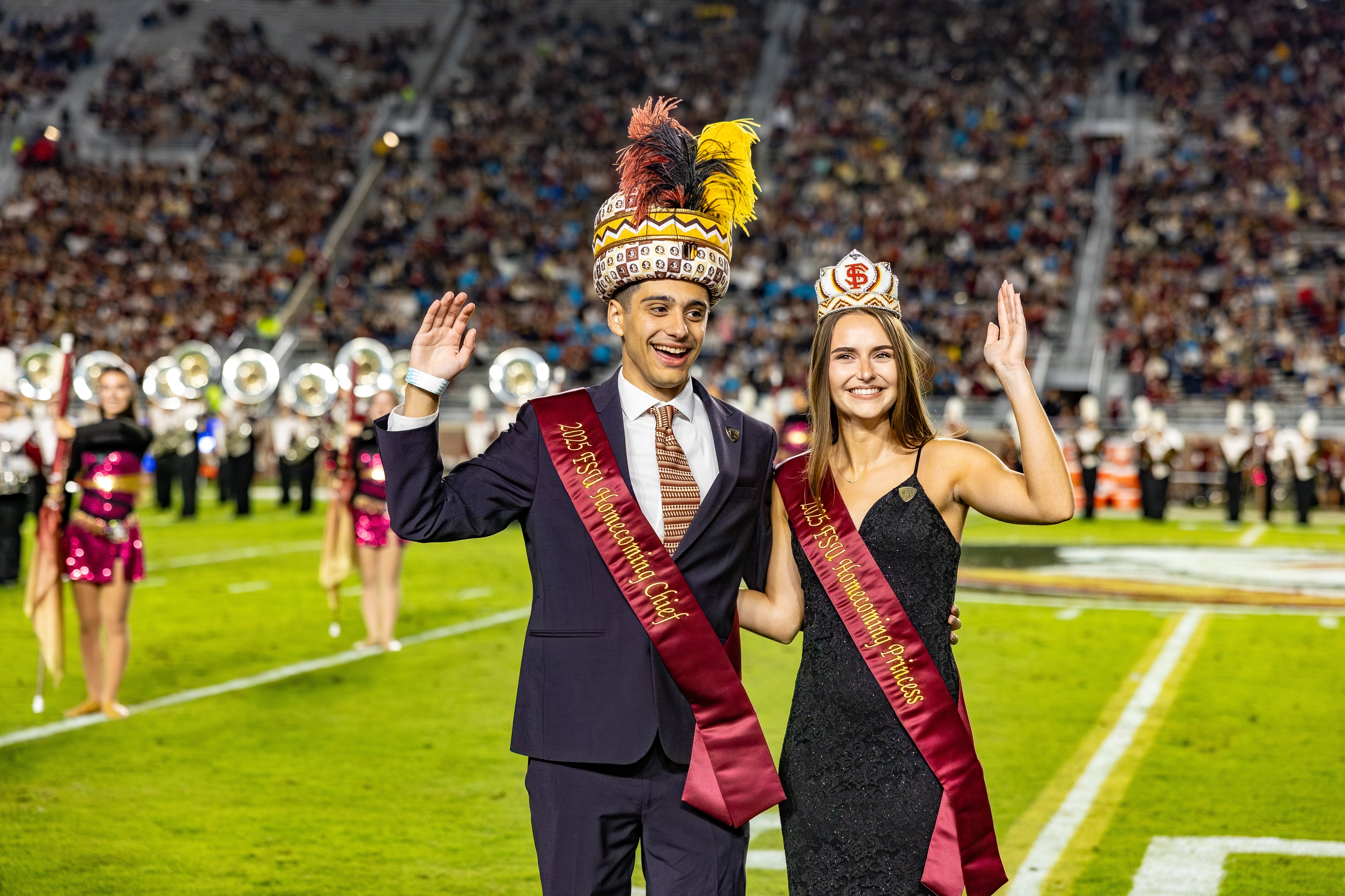 The homecoming chief and princess