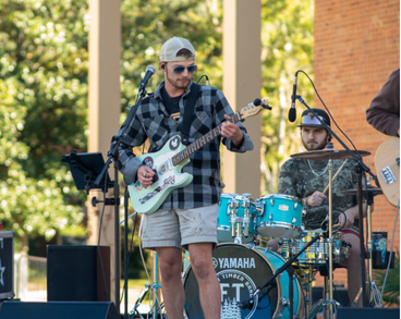 Student Band Performing Live