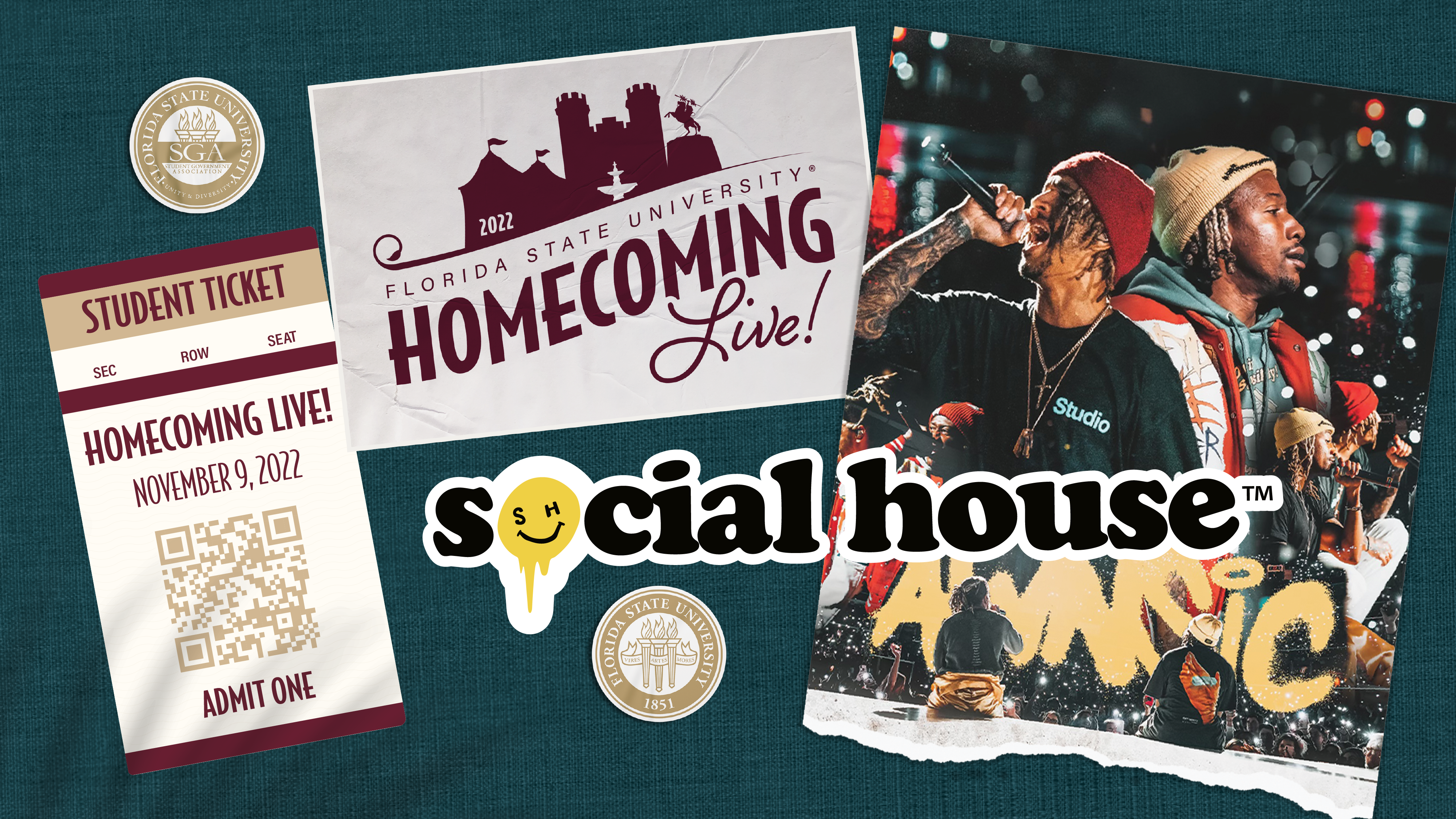 Social House homecoming live banner click for more information
